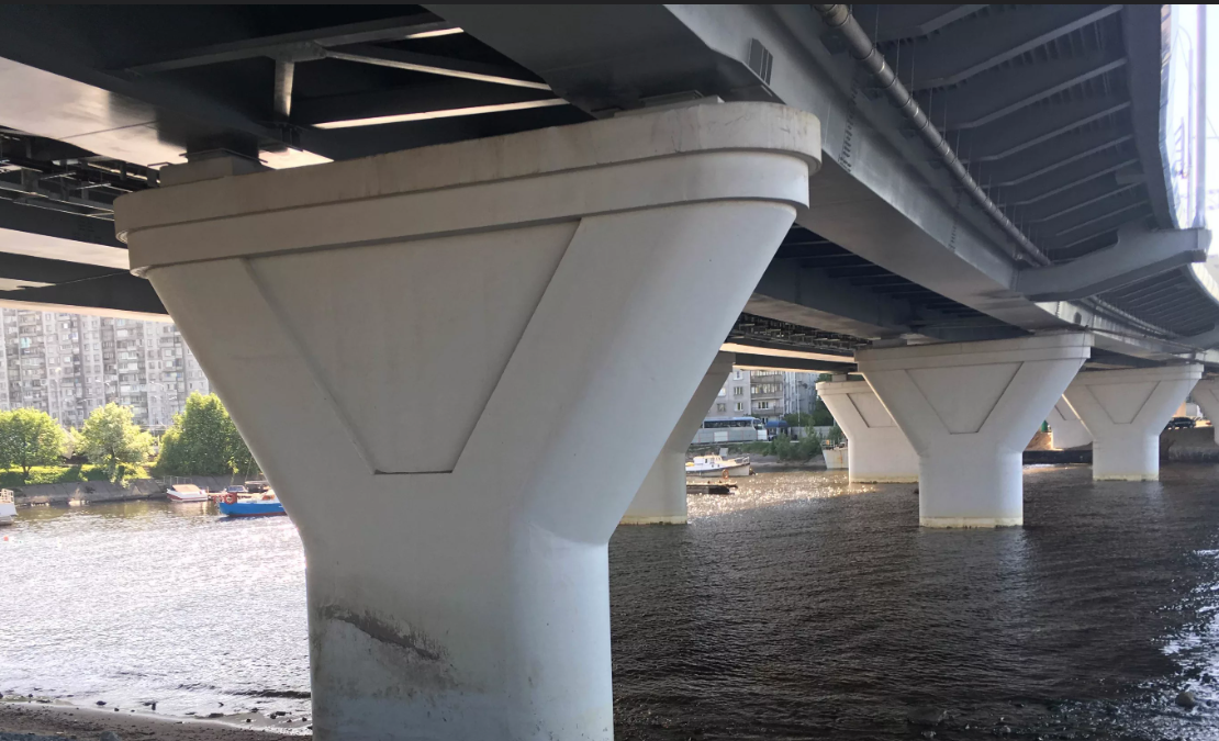 Опоры автодорожных мостов